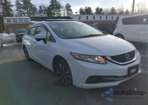 2015 Honda Civic Ex from USA, damaged, VIN 19XFB2F83FE250801